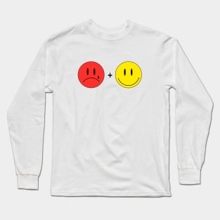 Happy & Sad Long Sleeve T-Shirt